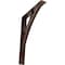 Ekena Millwork Galveston Wrought Iron Bracket, (Triple center brace), Antiqued Copper 2"W x 12"D x 15"H BKTM02X12X15TGLACO - alternate 1